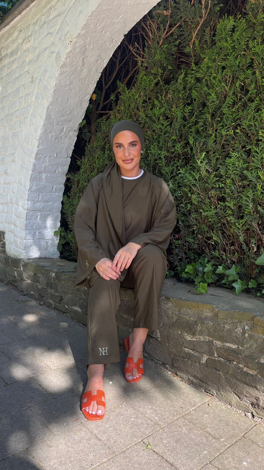 Burkini Kaki Coupe Oversize