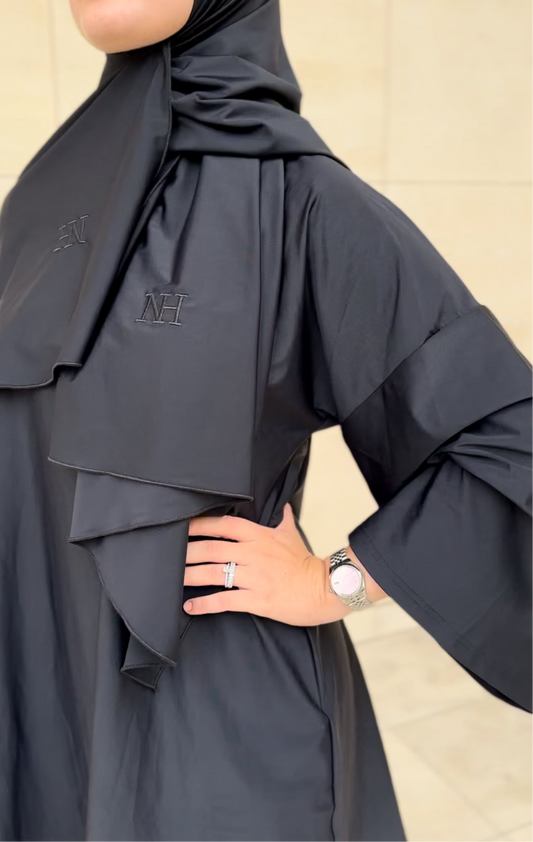 Burkini Noir Coupe Oversize