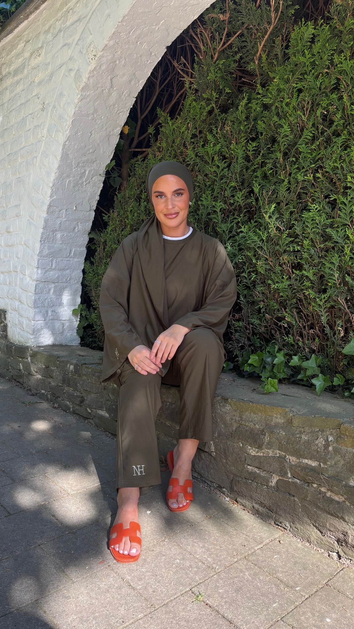 Burkini Kaki Coupe Oversize