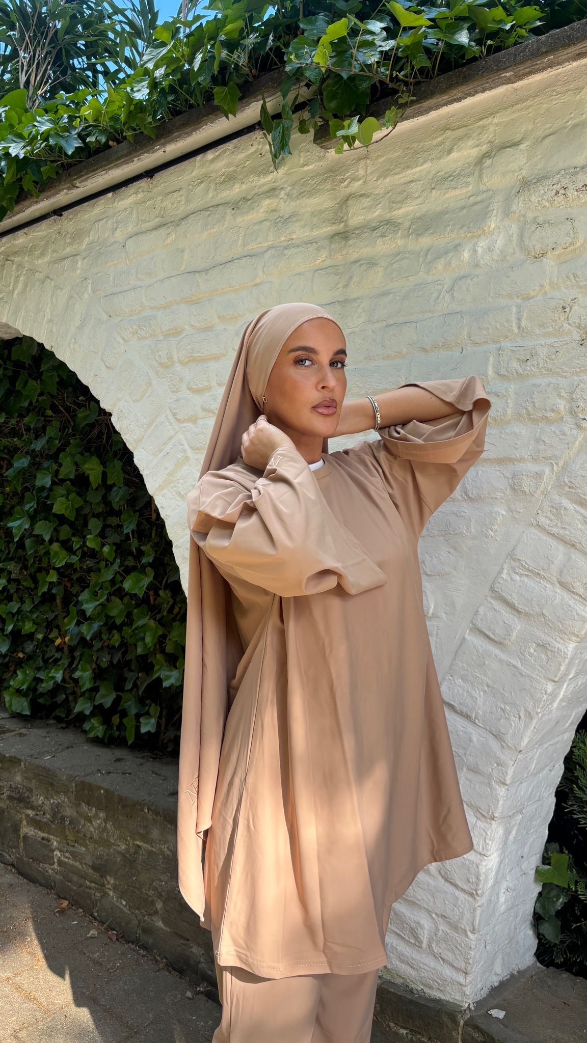 Burkini Beige Coupe Oversize