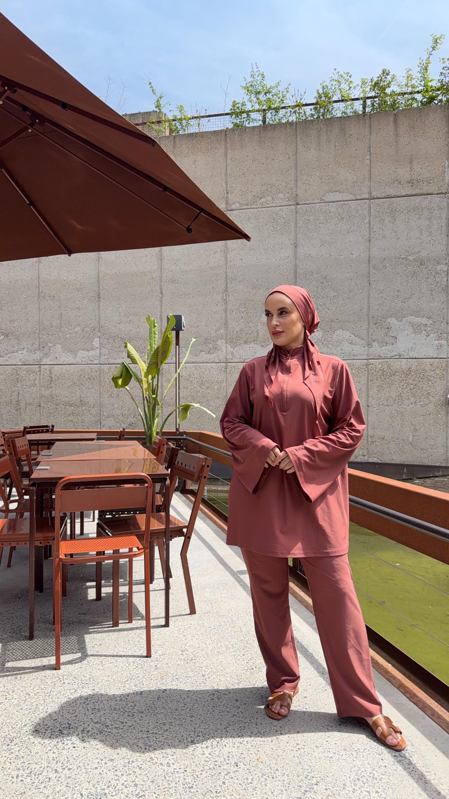 Burkini Terracotta