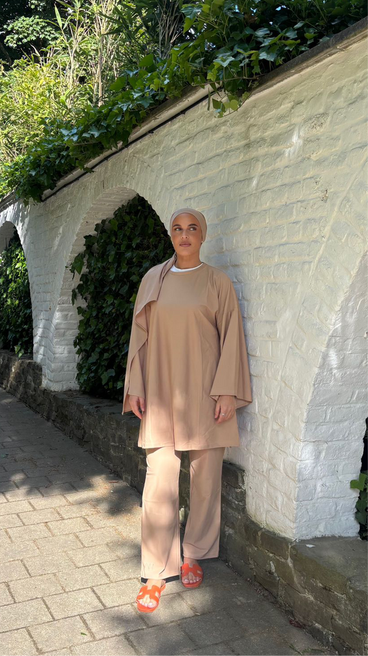 Burkini Beige Coupe Oversize
