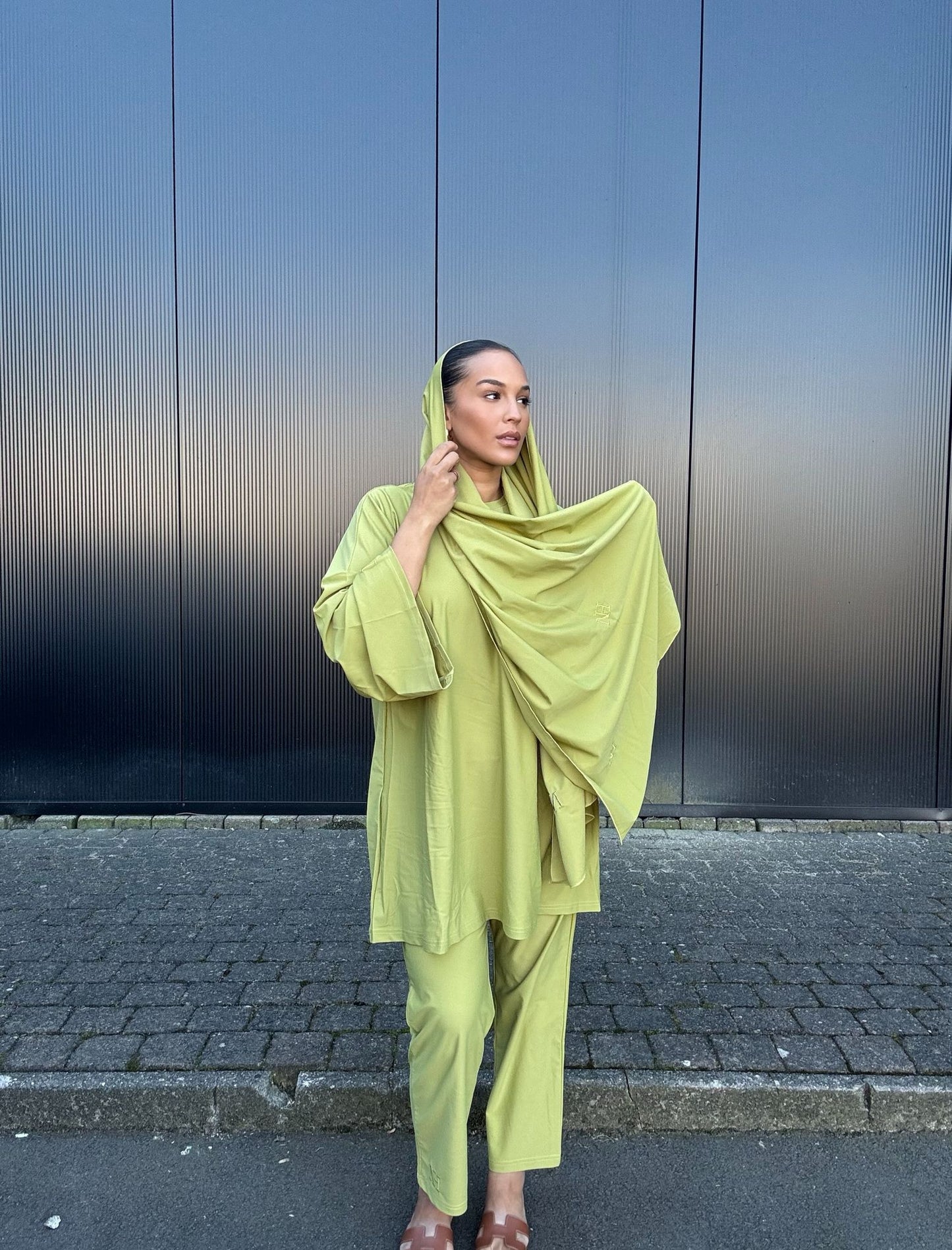 Burkini Pistache Coupe Oversize